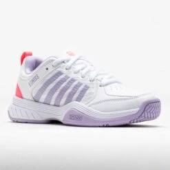 K-Swiss Court Express 2 Women's White/Orchid Petal/Neon Blaze 12 K-Swiss Court Express 2 Women's White/Orchid Petal/Neon Blaze -Famous Shoes Store 118298 5