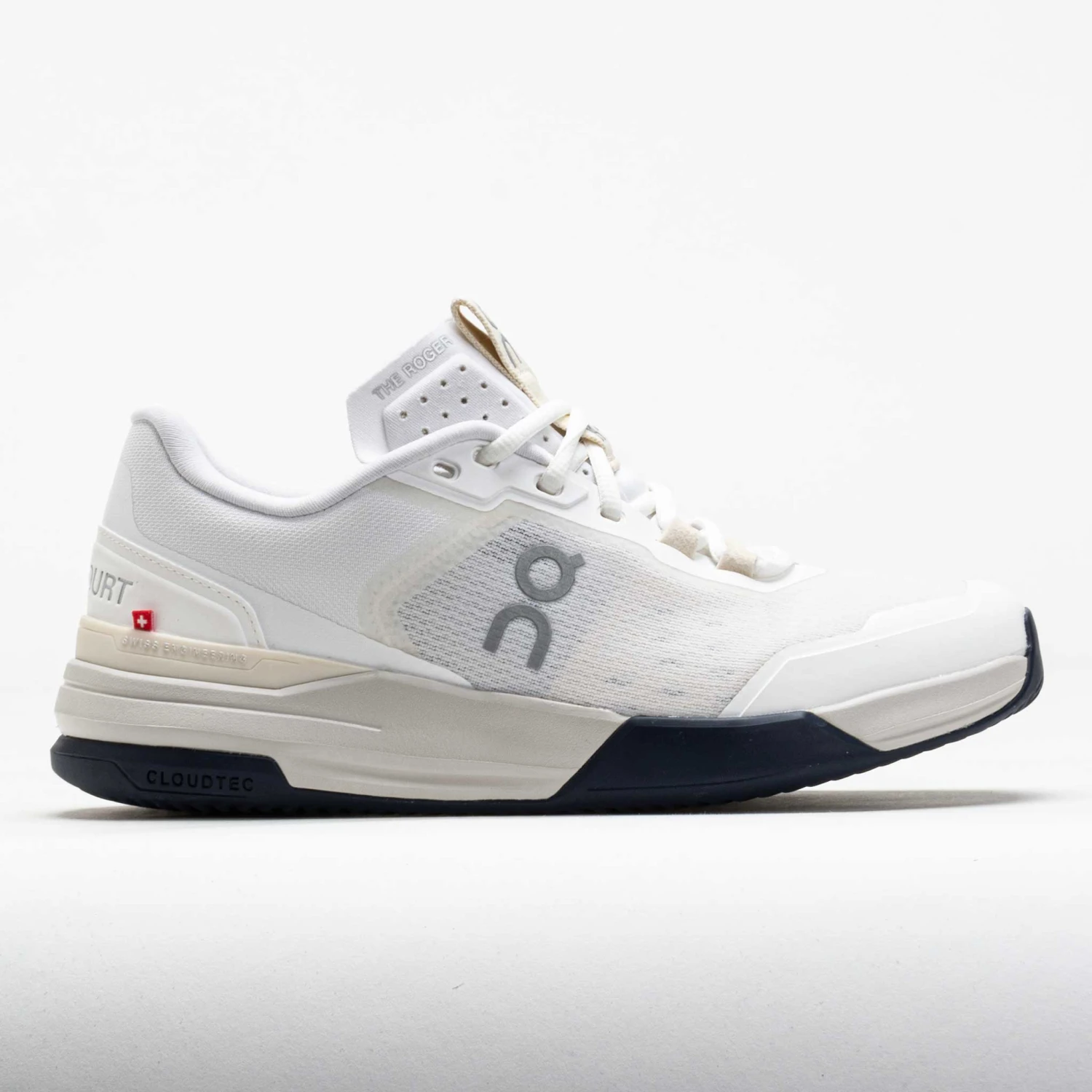 On Running On The Roger Advantage Pro Clay Women's White/Cream 3 On Running On The Roger Advantage Pro Clay Women's White/Cream
