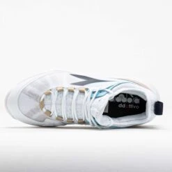 Diadora Speed Blushield Fly 4+ AG Women's White/Blue Corsair 10 Diadora Speed Blushield Fly 4+ AG Women's White/Blue Corsair -Famous Shoes Store 118329 2