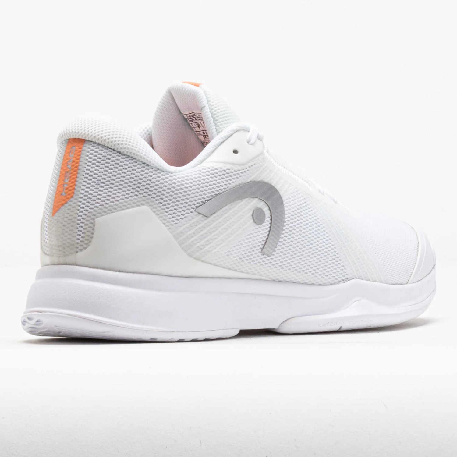 HEAD Sprint Team 4.0 Women's White/Coral 8 HEAD Sprint Team 4.0 Women's White/Coral - Image 6