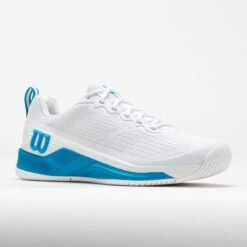 Wilson Rush Pro 4.5 Men's White/White/Atomic Blue 12 Wilson Rush Pro 4.5 Men's White/White/Atomic Blue -Famous Shoes Store 118389 5