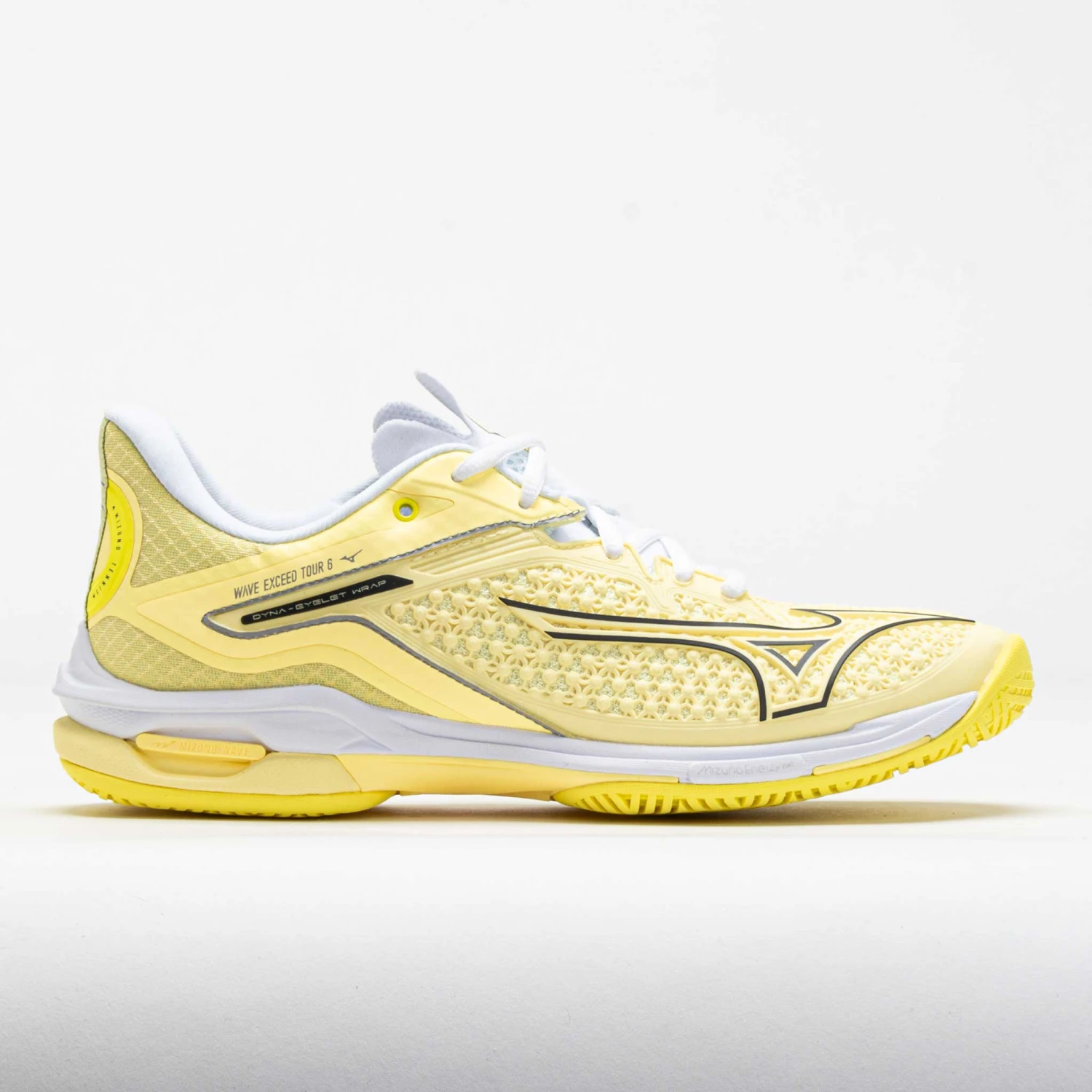 Mizuno Wave Exceed Tour 6 AC Women's Pale Yellow/Black Sand 3 Mizuno Wave Exceed Tour 6 AC Women's Pale Yellow/Black Sand
