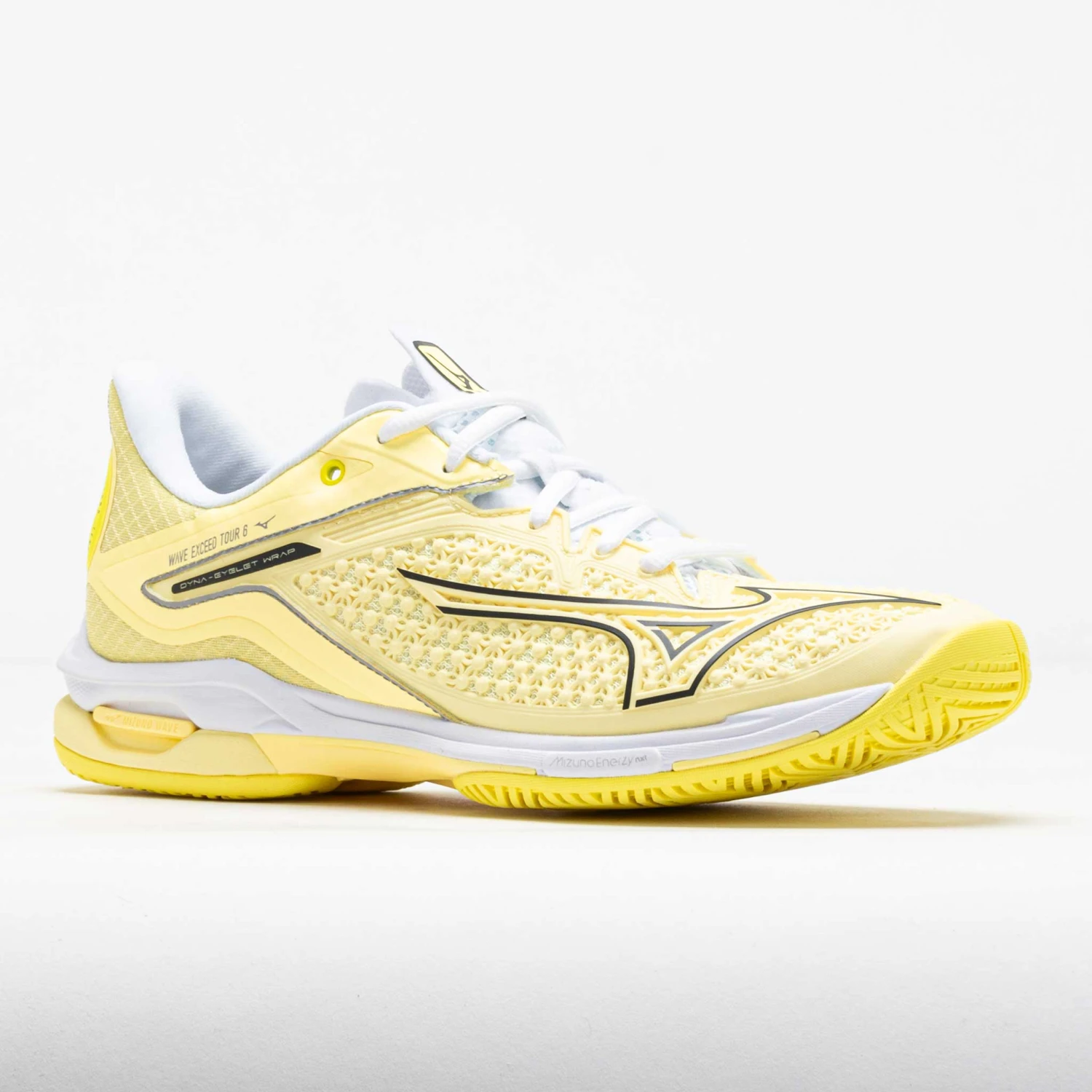 Mizuno Wave Exceed Tour 6 AC Women's Pale Yellow/Black Sand 7 Mizuno Wave Exceed Tour 6 AC Women's Pale Yellow/Black Sand - Image 5