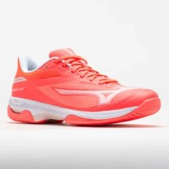 Mizuno Wave Exceed Court AC Women's Striking Coral/White -Famous Shoes Store 118433 5