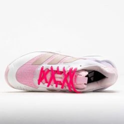 Adidas Adizero Ubersonic 5 Women's White/Ash Pearl/Lucid Pink 10 Adidas Adizero Ubersonic 5 Women's White/Ash Pearl/Lucid Pink -Famous Shoes Store 118498 2