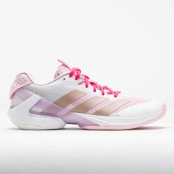 Adidas Adizero Ubersonic 5 Women's White/Ash Pearl/Lucid Pink