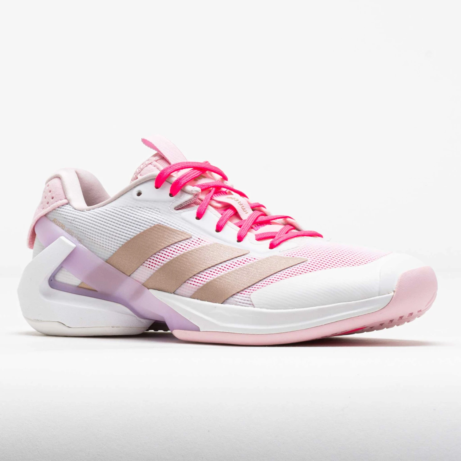 Adidas Adizero Ubersonic 5 Women's White/Ash Pearl/Lucid Pink 7 Adidas Adizero Ubersonic 5 Women's White/Ash Pearl/Lucid Pink - Image 5