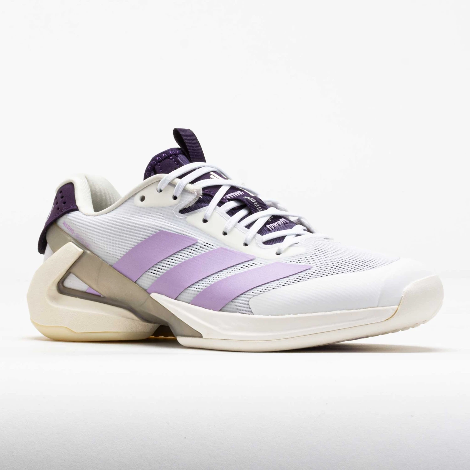 Adidas Adizero Ubersonic 5 Women's White/Powder Plum/Aurora Plum 7 Adidas Adizero Ubersonic 5 Women's White/Powder Plum/Aurora Plum - Image 5