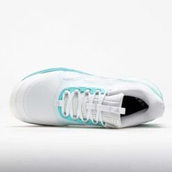 Adidas AvaCourt 2 Women's White/Silver Metallic/Flash Aqua 10 Adidas AvaCourt 2 Women's White/Silver Metallic/Flash Aqua -Famous Shoes Store 118505 2