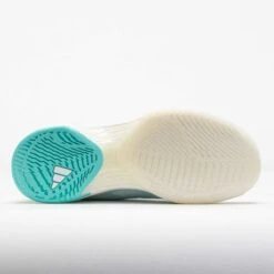 Adidas AvaCourt 2 Women's White/Silver Metallic/Flash Aqua 11 Adidas AvaCourt 2 Women's White/Silver Metallic/Flash Aqua -Famous Shoes Store 118505 4