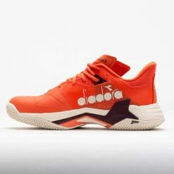 Diadora B.Icon 3 Clay Men's Nasturtium/Whisper White -Famous Shoes Store 118521 1