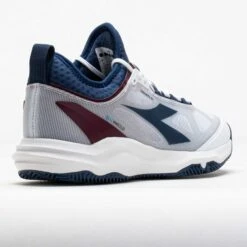 Diadora Speed Blushield Fly 4+ Clay Men's White/Ensign Blue/Maroon 13 Diadora Speed Blushield Fly 4+ Clay Men's White/Ensign Blue/Maroon -Famous Shoes Store 118526 6