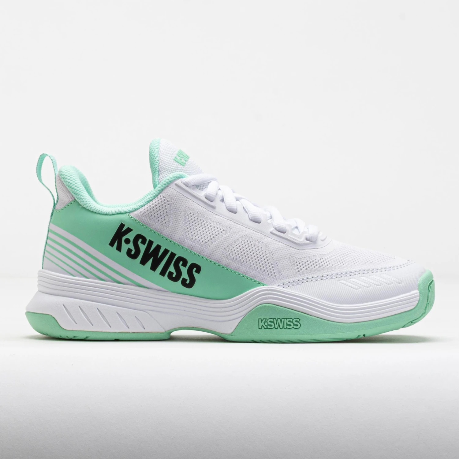 K-Swiss Speedex 2 Women's White/Neon Mint/Black 3 K-Swiss Speedex 2 Women's White/Neon Mint/Black
