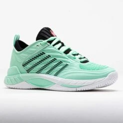 K-Swiss Hypercourt Supreme 2 Women's Neon Mint/Black/White -Famous Shoes Store 118544 5