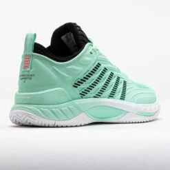 K-Swiss Hypercourt Supreme 2 Women's Neon Mint/Black/White -Famous Shoes Store 118544 6
