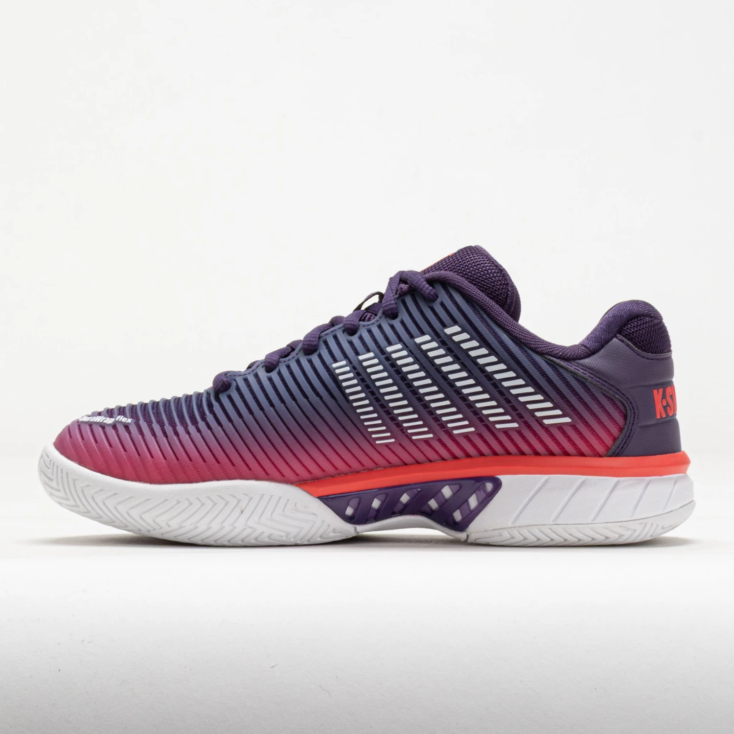 K-Swiss Hypercourt Express 2 Women's Purple Plumeria/White/Hot Coral 4 K-Swiss Hypercourt Express 2 Women's Purple Plumeria/White/Hot Coral - Image 2
