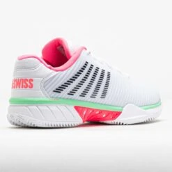 K-Swiss Hypercourt Express 2 Clay Women's White/Neon Pastel Pink/Black 13 K-Swiss Hypercourt Express 2 Clay Women's White/Neon Pastel Pink/Black -Famous Shoes Store 118552 6
