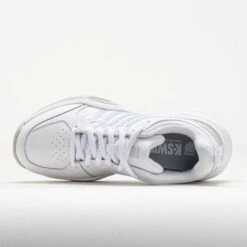 K-Swiss Court Express 2 Women's White/Ballad Blue/Dawn Blue 10 K-Swiss Court Express 2 Women's White/Ballad Blue/Dawn Blue -Famous Shoes Store 118554 2