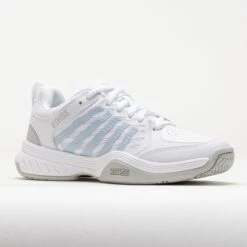 K-Swiss Court Express 2 Women's White/Ballad Blue/Dawn Blue 12 K-Swiss Court Express 2 Women's White/Ballad Blue/Dawn Blue -Famous Shoes Store 118554 5