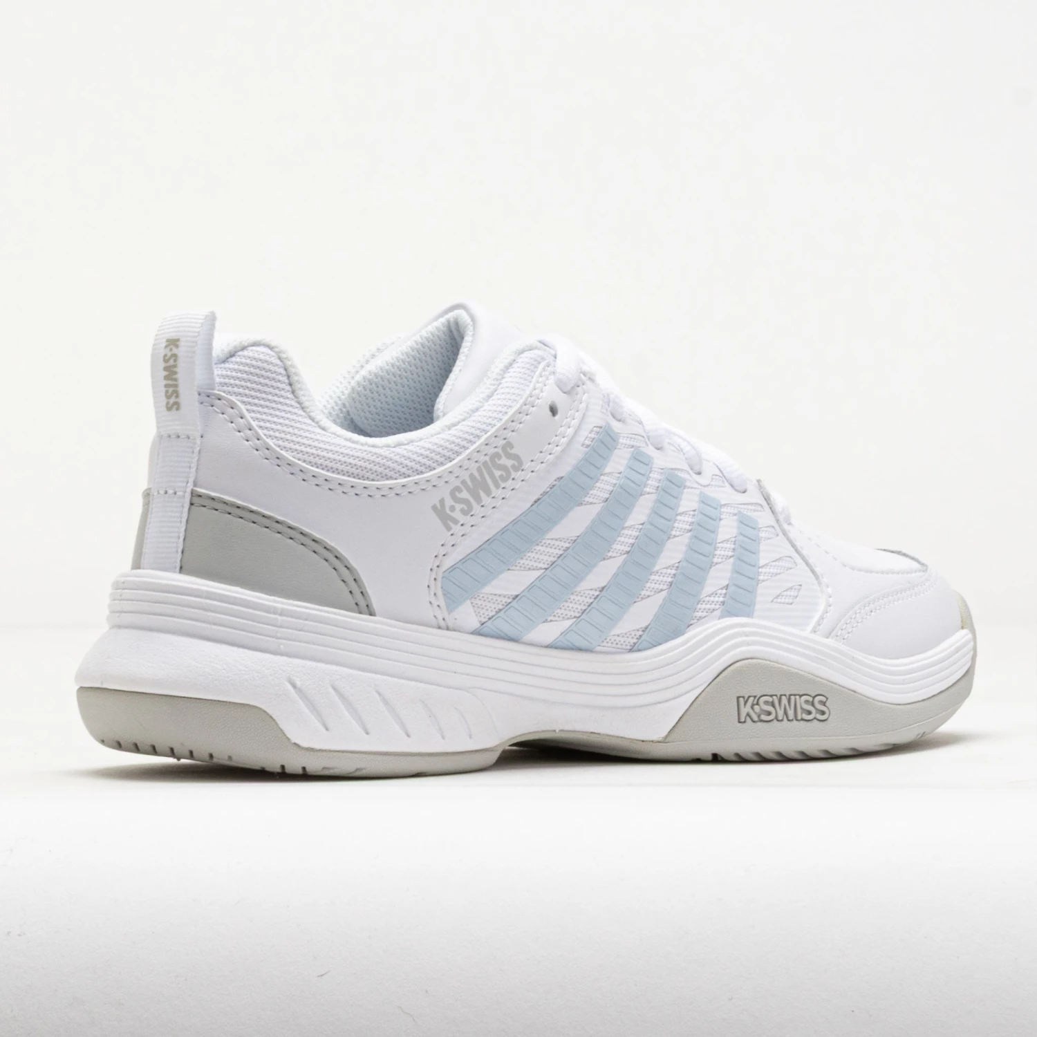 K-Swiss Court Express 2 Women's White/Ballad Blue/Dawn Blue 8 K-Swiss Court Express 2 Women's White/Ballad Blue/Dawn Blue - Image 6