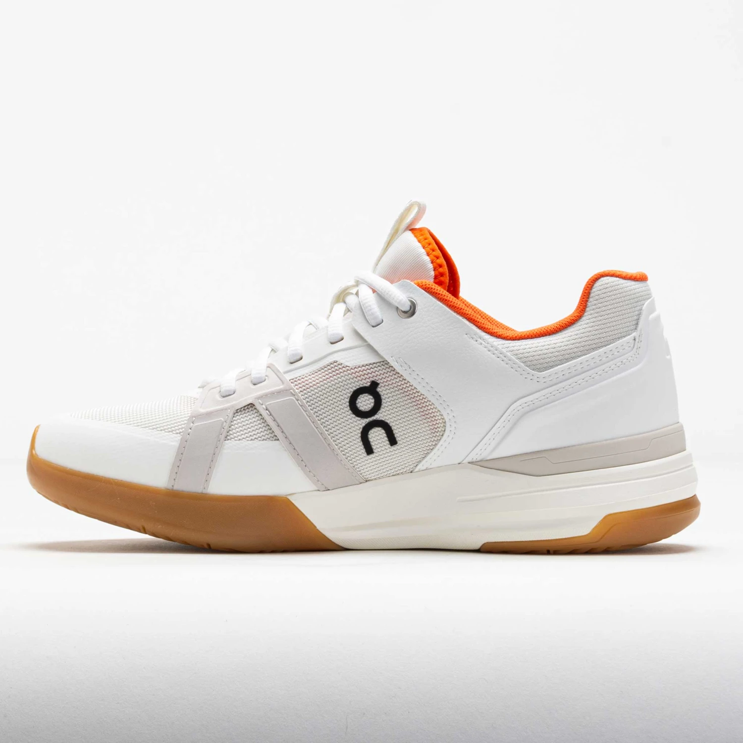 On Running On The Roger Clubhouse Pro Men's Ivory/Flame 4 On Running On The Roger Clubhouse Pro Men's Ivory/Flame - Image 2