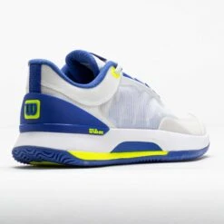 Wilson Intrigue Tour Women's White/Amparo Blue/Safety Yellow -Famous Shoes Store 118759 6
