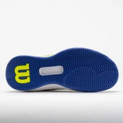 Wilson Intrigue Pro Women's White/Amparo Blue/Safety Yellow -Famous Shoes Store 118761 4