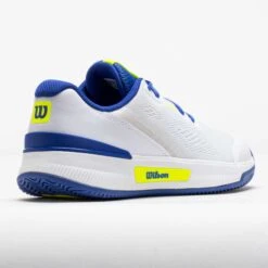 Wilson Intrigue Pro Women's White/Amparo Blue/Safety Yellow -Famous Shoes Store 118761 6