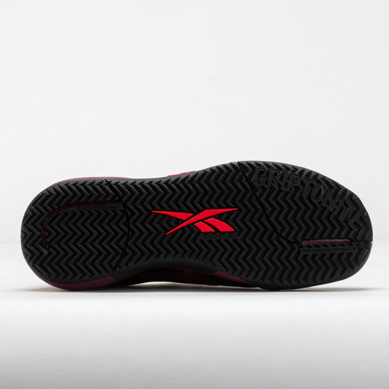 Reebok Nano Court Women's Black/Cherry/Retro Red 6 Reebok Nano Court Women's Black/Cherry/Retro Red - Image 4