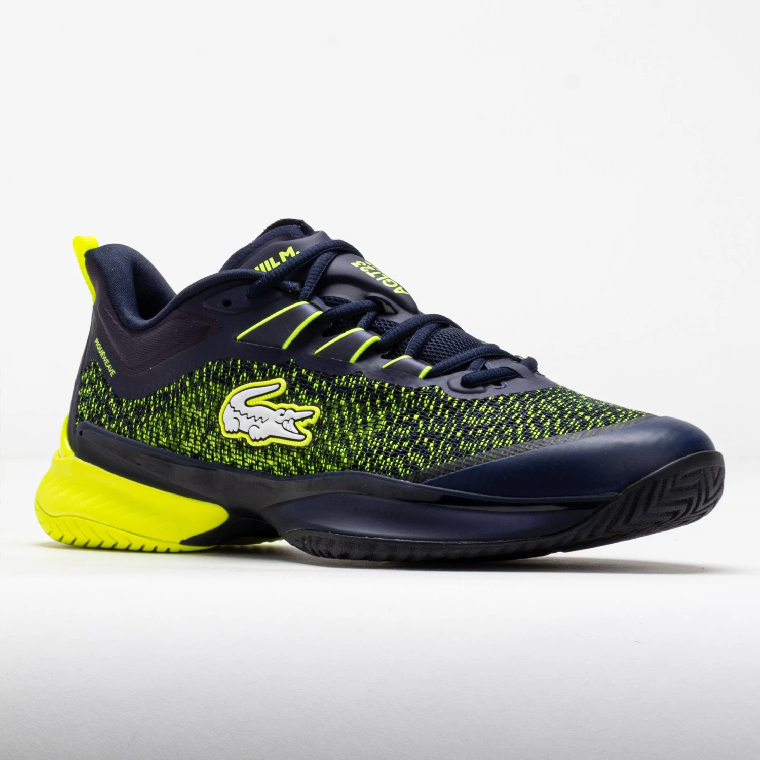 Lacoste AG-LT 23 Ultra Medvedev Men's Navy/Yellow 7 Lacoste AG-LT 23 Ultra Medvedev Men's Navy/Yellow - Image 5