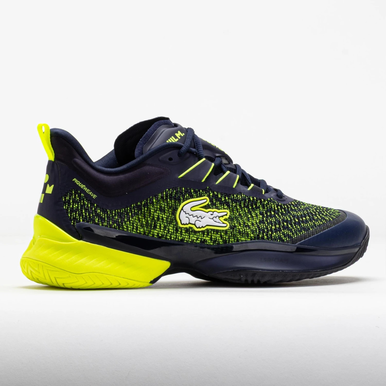 Lacoste AG-LT 23 Ultra Medvedev Men's Navy/Yellow 8 Lacoste AG-LT 23 Ultra Medvedev Men's Navy/Yellow - Image 6