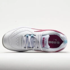 Diadora Challenge 5 SL Junior White/Pinklady 10 Diadora Challenge 5 SL Junior White/Pinklady -Famous Shoes Store 121358 2