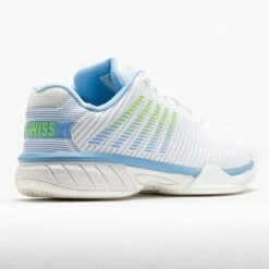 K-Swiss Hypercourt Express 2 Junior White/Dutch Canal/Paradise Green 13 K-Swiss Hypercourt Express 2 Junior White/Dutch Canal/Paradise Green -Famous Shoes Store 121517 6
