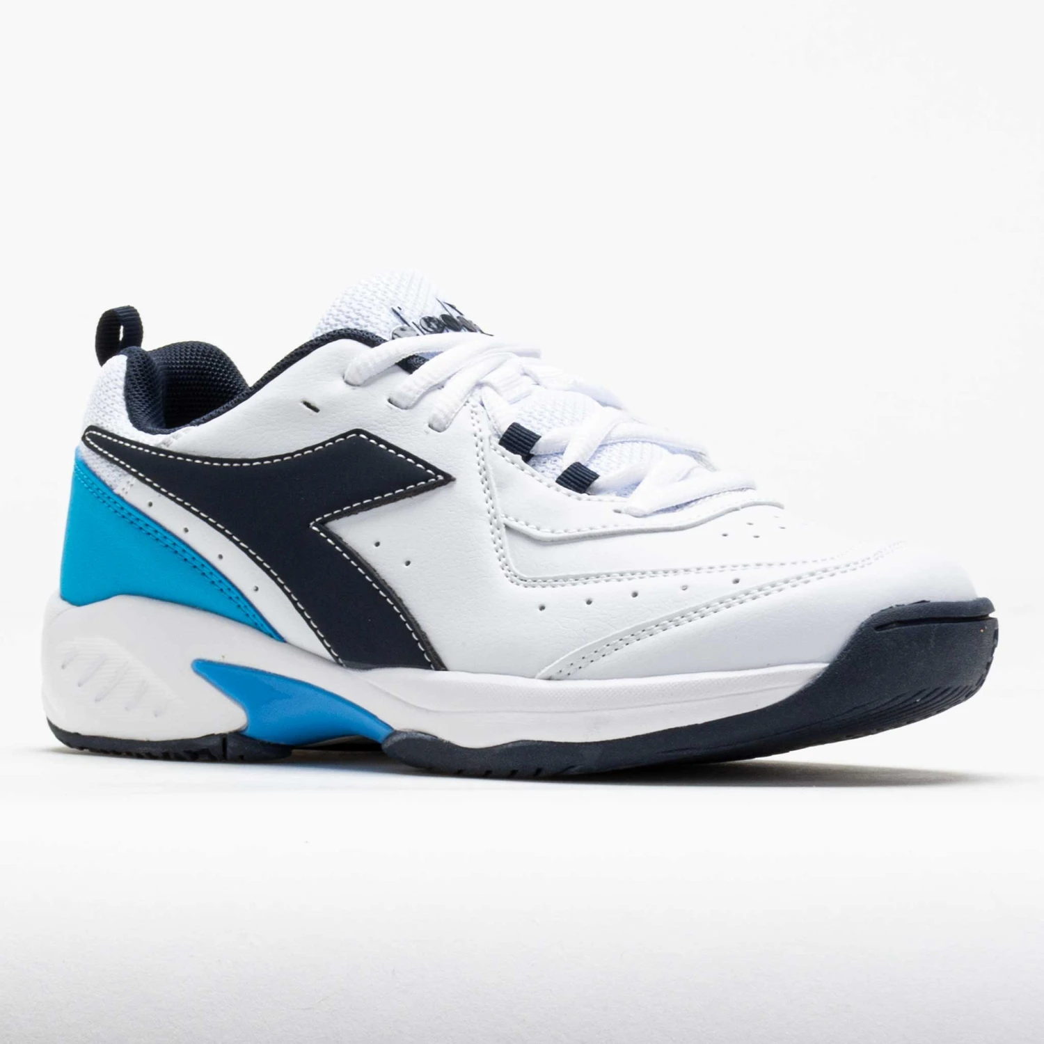 Diadora Challenge 5 SL Junior White/Blue Corsair 7 Diadora Challenge 5 SL Junior White/Blue Corsair - Image 5