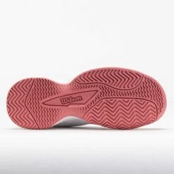 Wilson Rush Pro Junior L White/White/Mauveglow 11 Wilson Rush Pro Junior L White/White/Mauveglow -Famous Shoes Store 121539 4