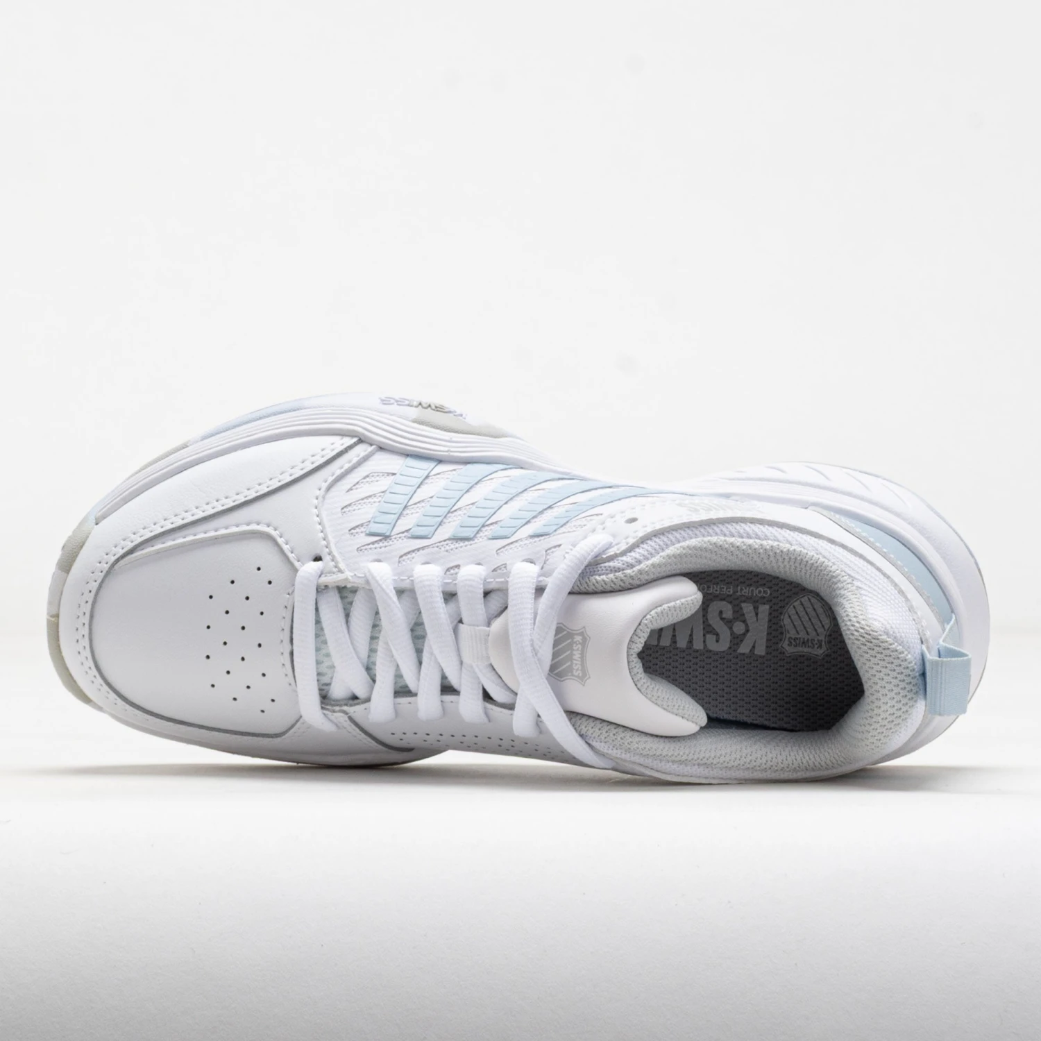 K-Swiss Court Express 2 Junior White/Ballad Blue/Dawn Blue 5 K-Swiss Court Express 2 Junior White/Ballad Blue/Dawn Blue - Image 3