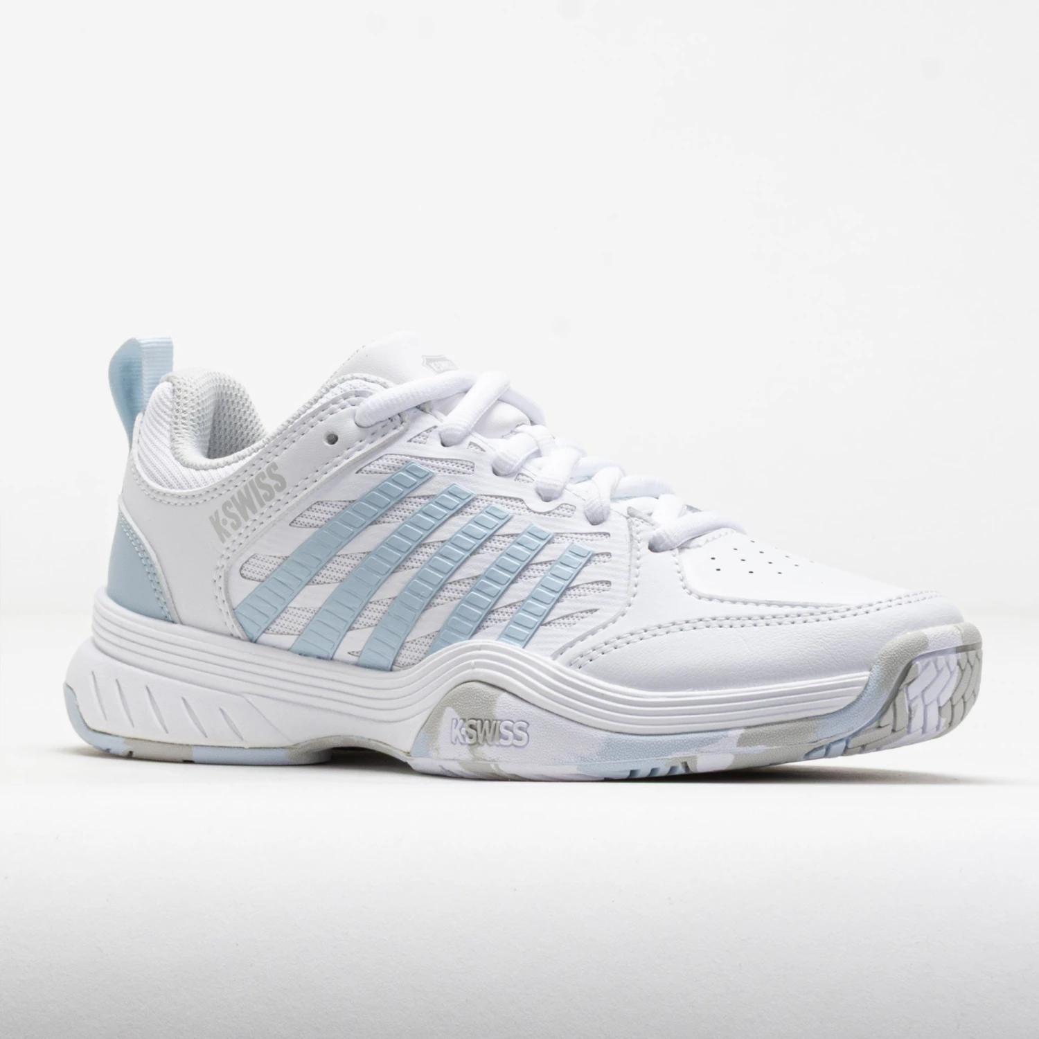 K-Swiss Court Express 2 Junior White/Ballad Blue/Dawn Blue 7 K-Swiss Court Express 2 Junior White/Ballad Blue/Dawn Blue - Image 5
