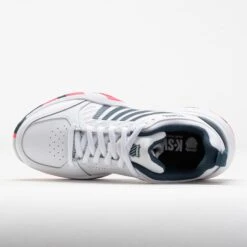 K-Swiss Court Express 2 Junior White/Stargazer/Neon Blaze -Famous Shoes Store 121551 2