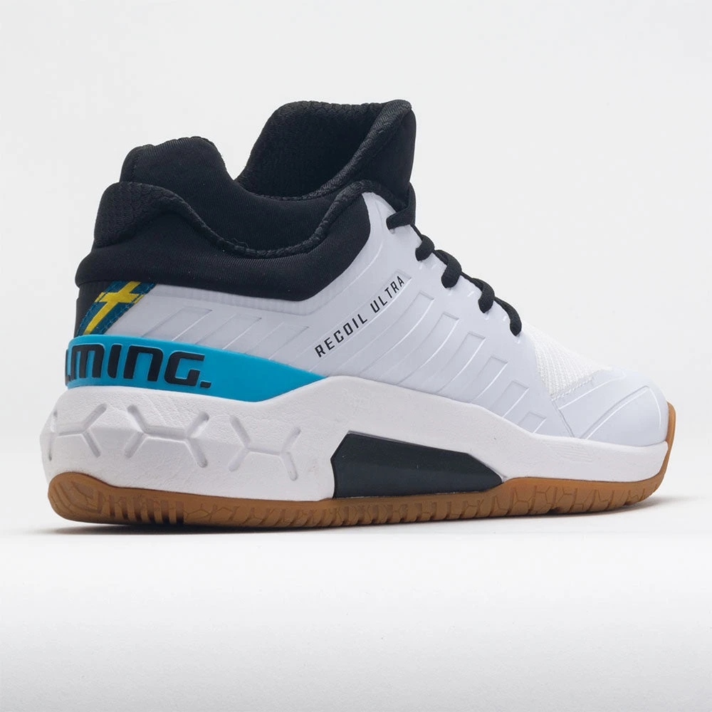 Salming Recoil Ultra Mid Men's White/Black 8 Salming Recoil Ultra Mid Men's White/Black - Image 6