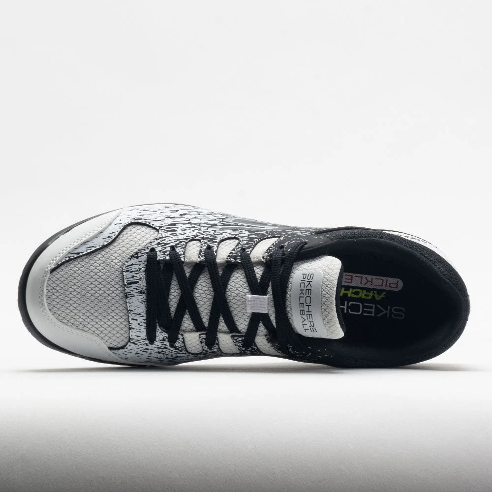 Skechers Viper Court Men's White/Black 5 Skechers Viper Court Men's White/Black - Image 3