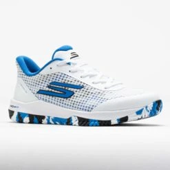 Skechers Viper Court Pro Women's White/Blue -Famous Shoes Store 370188 5
