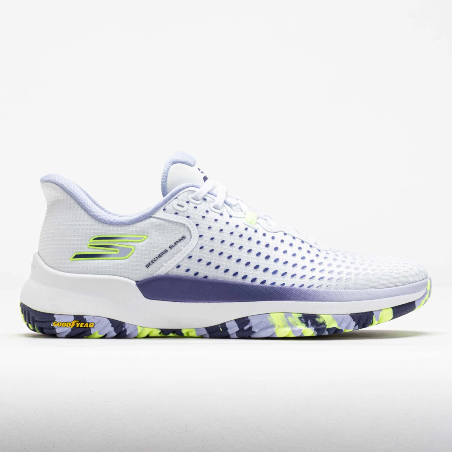 Skechers Viper Court Pro Elite Women's White/Purple/Lavender 3 Skechers Viper Court Pro Elite Women's White/Purple/Lavender