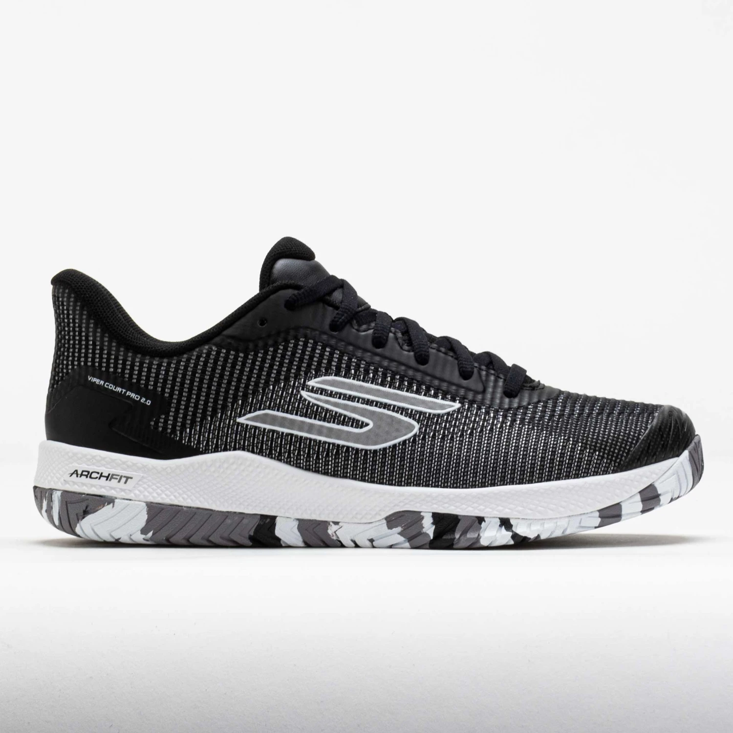 Skechers Viper Court Pro 2.0 Women's Black/White 3 Skechers Viper Court Pro 2.0 Women's Black/White