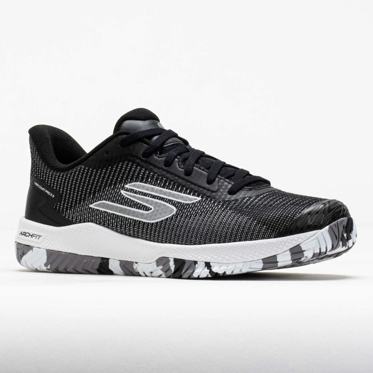 Skechers Viper Court Pro 2.0 Women's Black/White 7 Skechers Viper Court Pro 2.0 Women's Black/White - Image 5