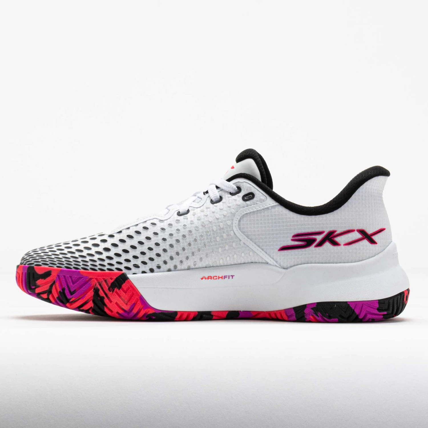 Skechers Viper Court Pro Elite Men's White/Black/Pink 4 Skechers Viper Court Pro Elite Men's White/Black/Pink - Image 2