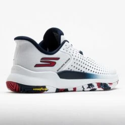 Skechers Viper Court Pro Elite Men's White/Navy/Red -Famous Shoes Store 370220 6