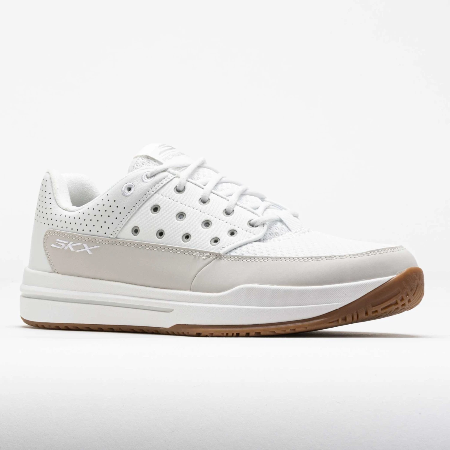 Skechers Viper Court Luxe Men's White/Gray 7 Skechers Viper Court Luxe Men's White/Gray - Image 5