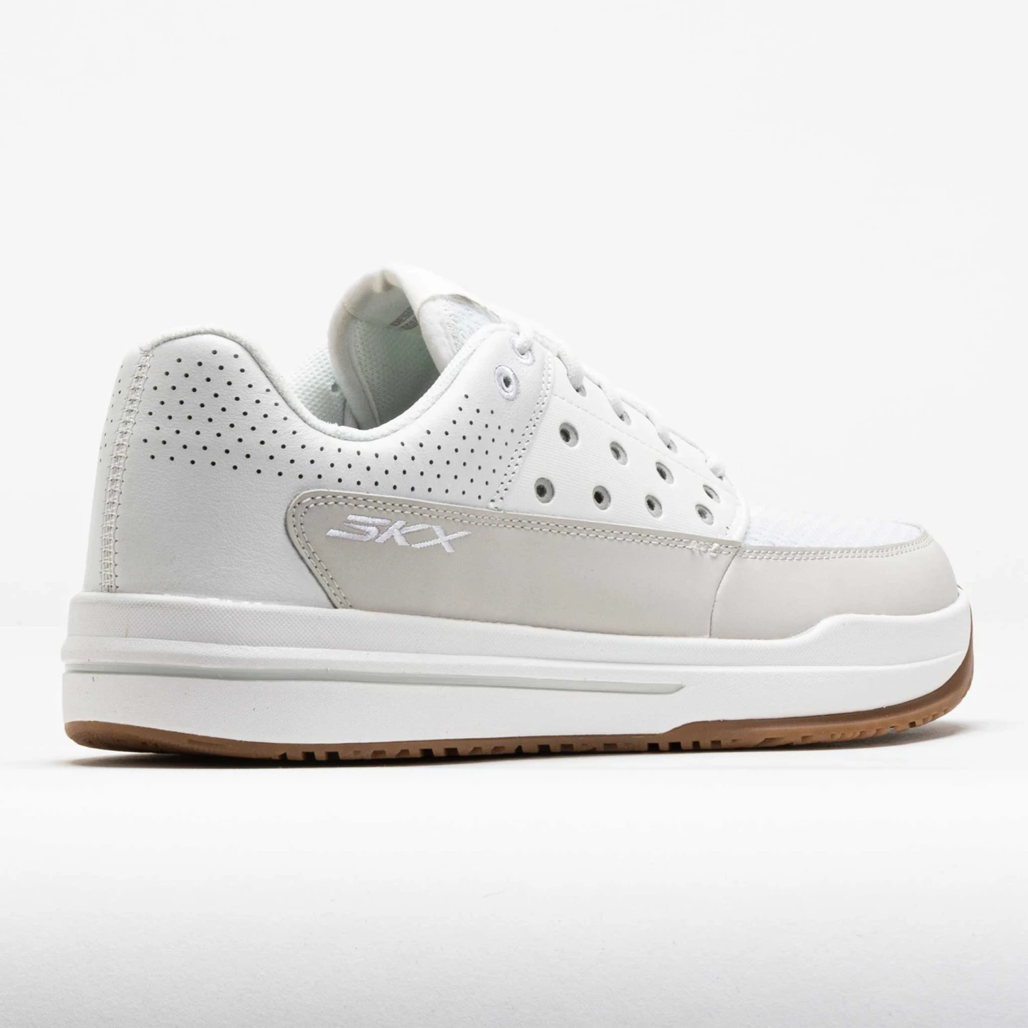 Skechers Viper Court Luxe Men's White/Gray 8 Skechers Viper Court Luxe Men's White/Gray - Image 6