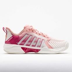 K-Swiss Pickleball Supreme Women's Cloud Dancer/Raspberry Sorbet