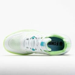 K-Swiss Ultra Court Women's Bit Of Blue/Paradise Green/Capri -Famous Shoes Store 370237 2